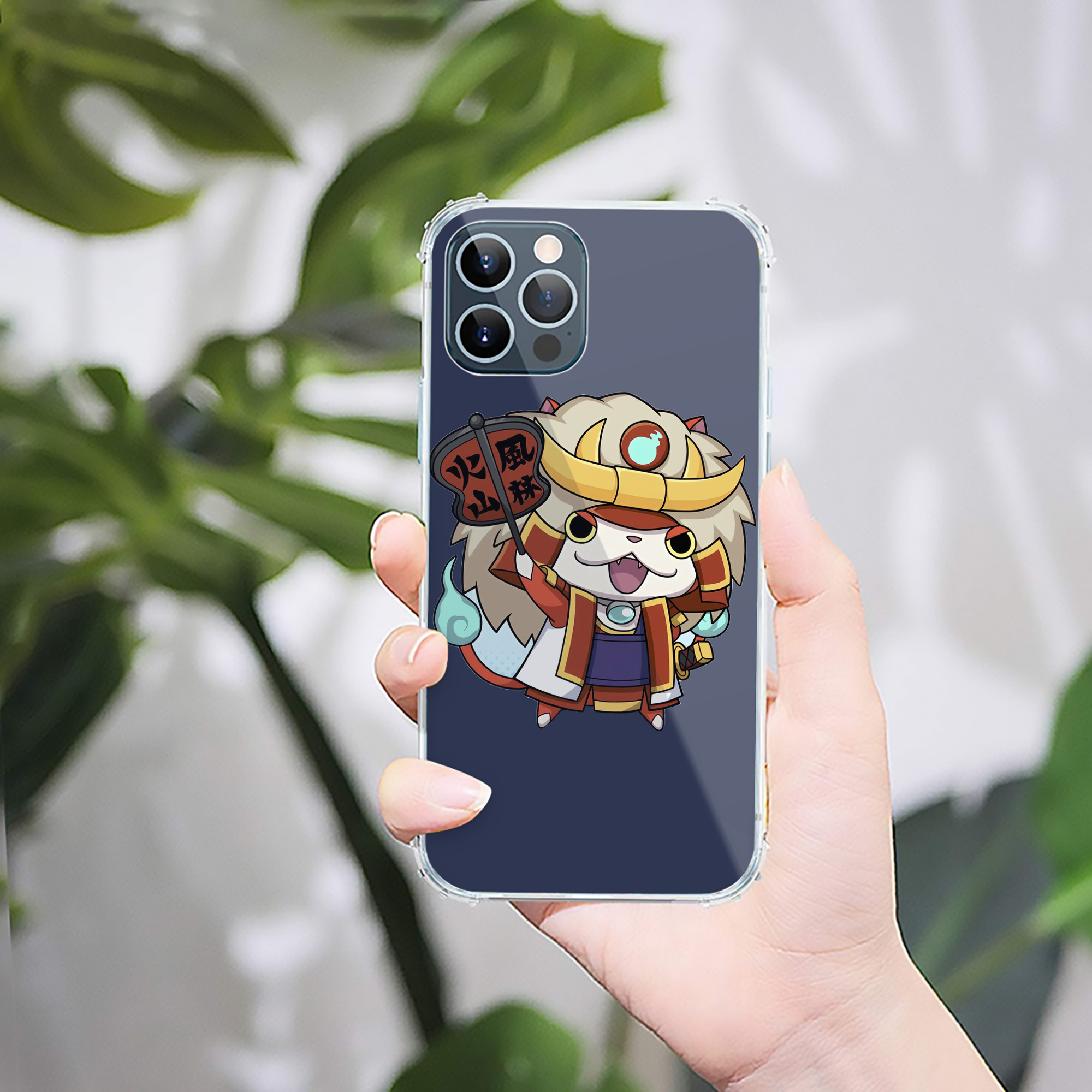 （画像用） 妖怪ウォッチ Yo-kai Watch 【iPhone 12シリーズ対応】透明スマホケース（クリアソフトケース）